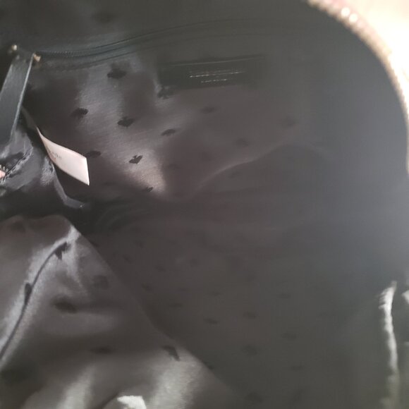 EUC KATE SPADE blush / black mini backpack - adjustable straps (OS) - Picture 2 of 12